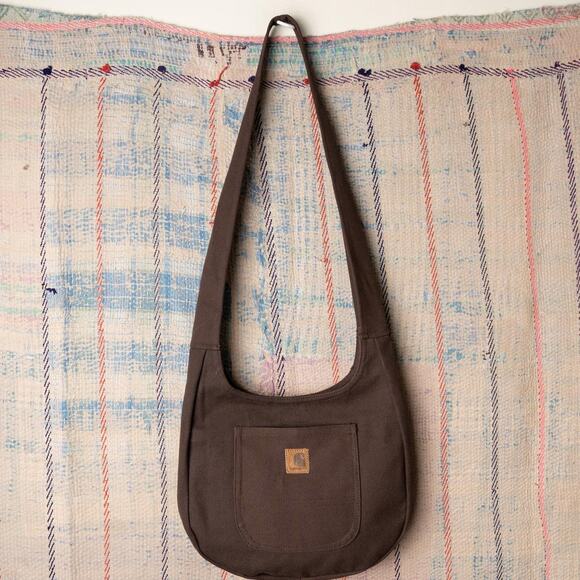 Upcycled handmade carhartt sling bag - Picture 1 of 6